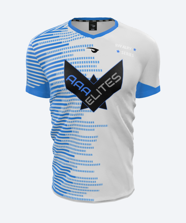 AAA Elites NEW Home Jersey Raven.GG Esports Apparel Design & Production